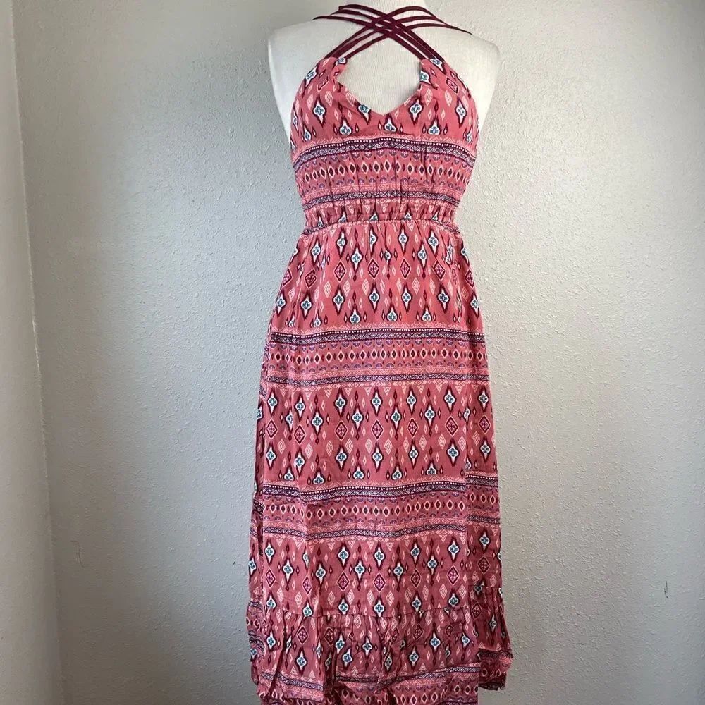 NWT Hem & Thread Strappy Midi Dress Size S